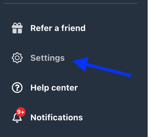 Bókun webhook settings access